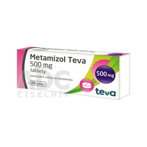 Metamizol Teva 500 mg tablety