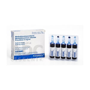 Methylthioninium chloride Proveblue 5 mg/ml