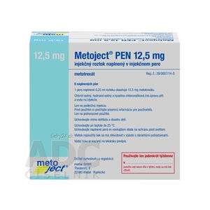 Metoject PEN 12,5 mg injekčný roztok