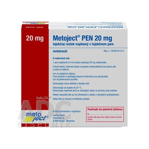 Metoject PEN 20 mg injekčný roztok