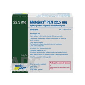 Metoject PEN 22,5 mg injekčný roztok
