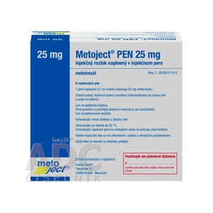 Metoject PEN 25 mg injekčný roztok