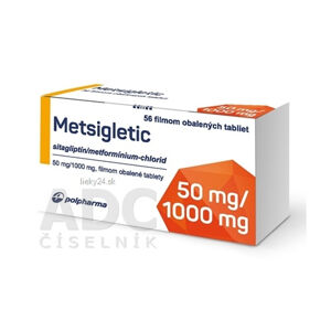 Metsigletic 50 mg/1000 mg