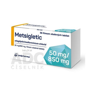 Metsigletic 50 mg/850 mg