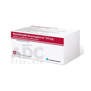 Metylfenidát Neuraxpharm 54 mg