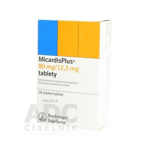 MicardisPlus 80 mg/12,5 mg tablety