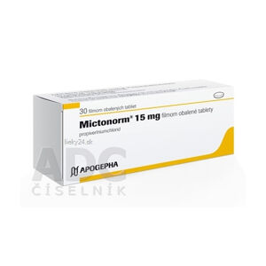 Mictonorm 15 mg filmom obalené tablety