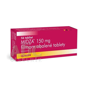 MIDZA 150 mg filmom obalené tablety