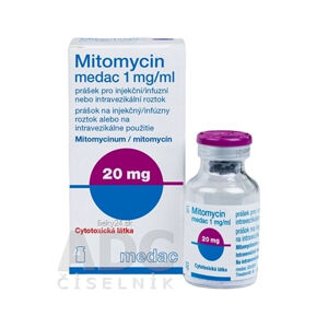 Mitomycin medac 1 mg/ml