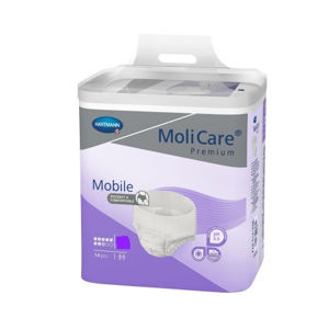 Molicare Premium Mobile fialové 8 kvapiek L 14 ks