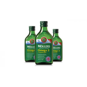 Mollers Omega 3 rybí olej Natur 250 ml