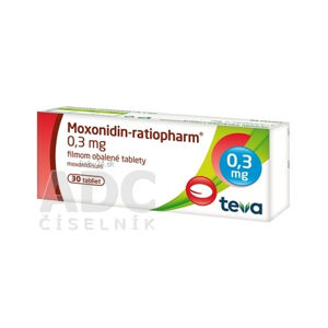 Moxonidin-ratiopharm 0,3 mg