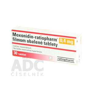 Moxonidin-ratiopharm 0,4 mg