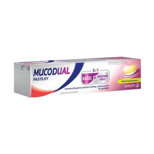 Mucodual 80-5 mg 18 pastilek