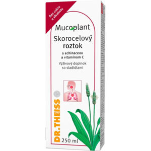 Mucoplant Skorocelový roztok s echinaceou a vitamínom C 250ml