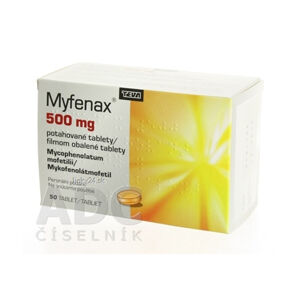 Myfenax 500 mg filmom obalené tablety