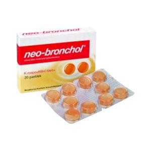 Neo-bronchol 15 mg mäkké pastilky 20 ks
