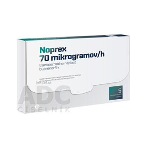 Noprex 70 mikrogramov/h transdermálna náplasť