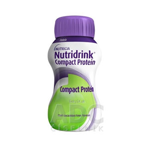 Nutridrink Compact Protein s príchuťou chladivej uhorky/limetky 24x125 ml