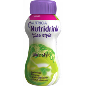 Nutridrink Juice style s jablkovou príchuťou 4 x 200 ml