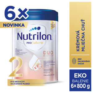 Nutrilon 2 Profutura Duobiotik následná dojčenská výživa (6-12 mesiacov) 6x800 g