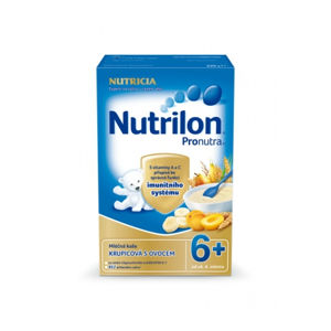 Nutrilon Pronutra obilno-mliečna kaša krupicová s ovocím 225 g