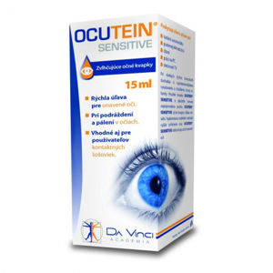 Ocutein Sensitive DaVinci Academia očné kvapky 15 ml