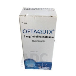 Oftaquix 5 mg/ml očné roztokové kvapky