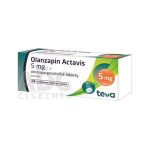 Olanzapin Actavis 5 mg