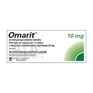 Omarit 10 mg orodispergovateľné tablety