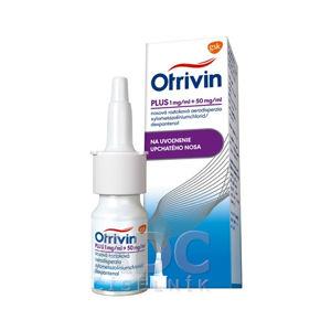 Otrivin Plus 1mg/ml + 50mg/ml aer.nao.1x10ml