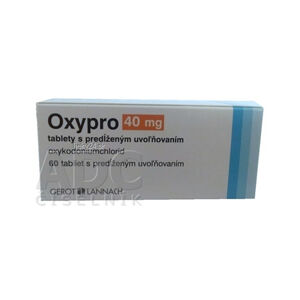 Oxypro 40 mg tablety s predĺženým uvoľňovaním