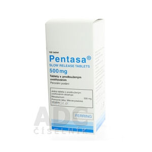 Pentasa Slow release tablets 500 mg