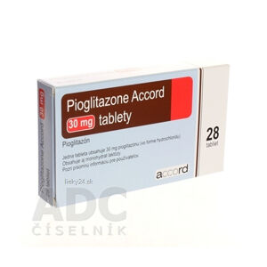 Pioglitazone Accord 30 mg tablety