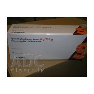 Piperacilin comp.Sandoz 4 g/0,5 g