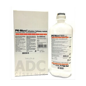 PK-Merz 0,4 mg/ml infúzny roztok