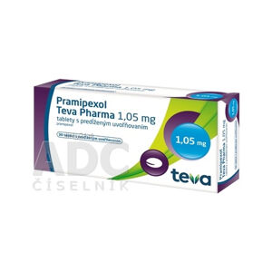 Pramipexol Teva Pharma 1,05 mg