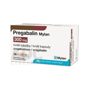 Pregabalin Mylan 300 mg tvrdé kapsuly