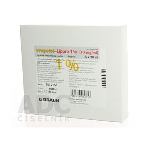 Propofol-Lipuro 1 % (10 mg/ml)