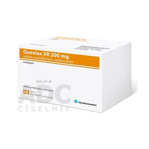 Questax XR 200 mg tablety s predĺženým uvoľňovaním