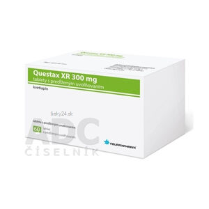 Questax XR 300 mg tablety s predĺženým uvoľňovaním