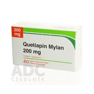 Quetiapin Mylan 200 mg