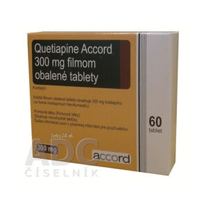 Quetiapine Accord 300 mg