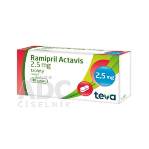 Ramipril Actavis 2,5 mg