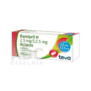Ramipril H 2,5 mg/12,5 mg Actavis