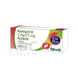 Ramipril H 5 mg/25 mg Actavis