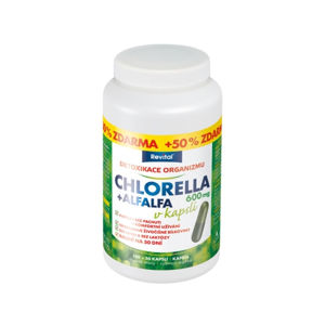 Revital Chlorella + Alfalfa 600 mg 100+50 cps