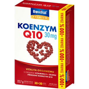 Revital Koenzým Q10 30 mg 30 + 30 cps ZDARMA