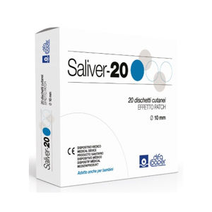 Saliver - 20 náplasť na odstraňovanie bradavíc s kyselinou salicylovou 20 ks