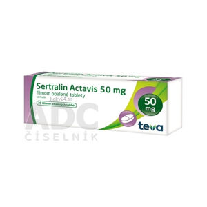 Sertralin Actavis 50 mg